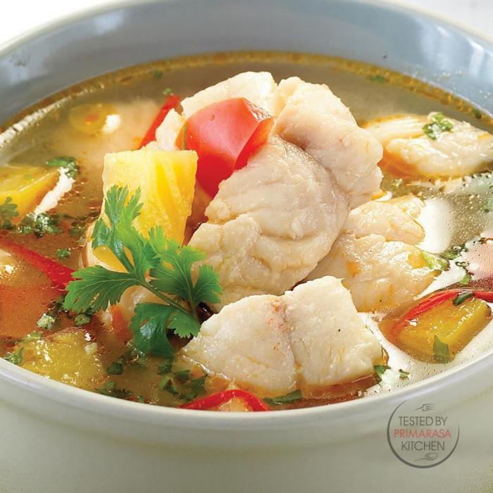 Resep Sup Ikan Kakap Asam Segar